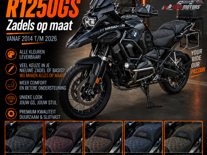 BMW GS 1250 1200 Zadelhoes Custom Zadel