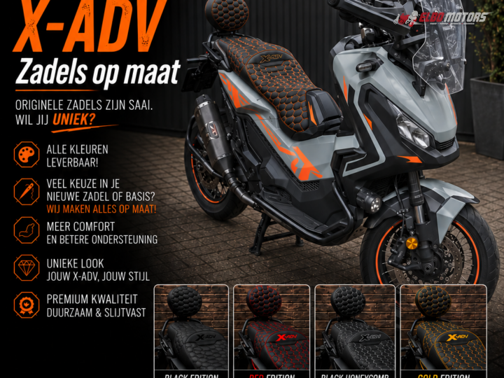 Honda X-ADV 750 2017-2020 zadelhoes custom zadel