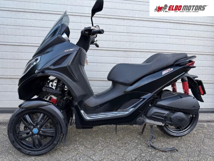 Foto van Piaggio MP3 300 LT HPE Sport 2021 Zwart Autorijbws Garantie